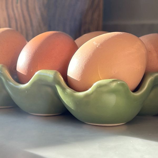 Porta Ovos de Cerâmica - Fendi