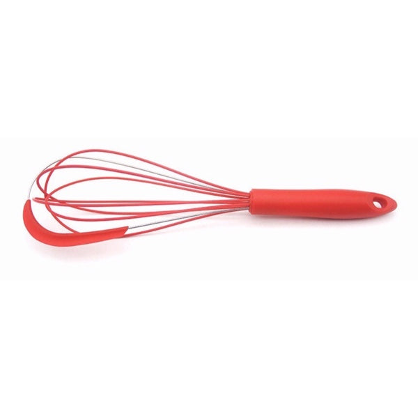 Batedor de Silicone 32 cm Haüskraft – Vermelho