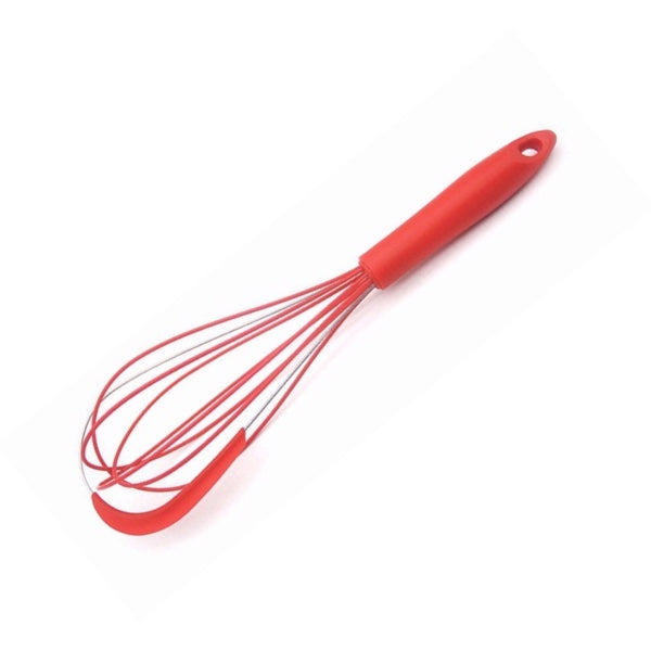 Batedor de Silicone 32 cm Haüskraft – Vermelho