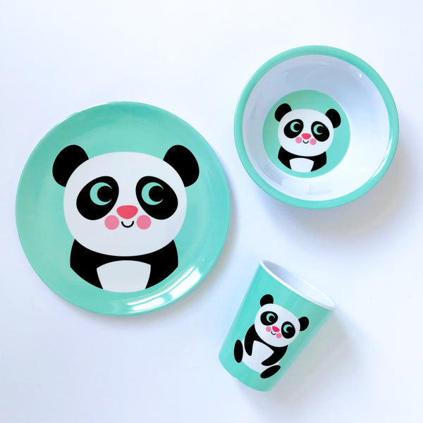 Prato infantil OMM design escandinavo panda