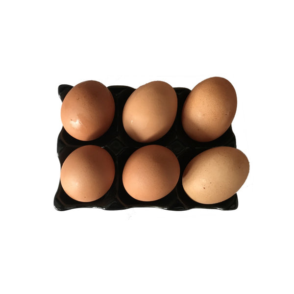 Porta Ovos de Cerâmica - Preto