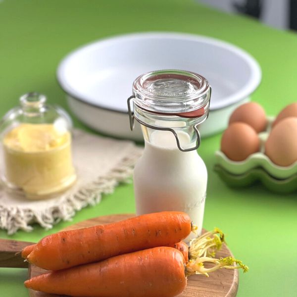 Porta Ovos de Cerâmica Cozinha Retrô - Verde Pastel